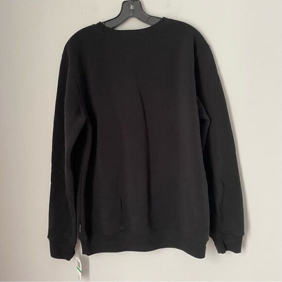 Ring of Fire Men’s Fleece Lined Girl Printed Long Sleeve Crew Neck Sweatshirt L - Picture 3 of 3